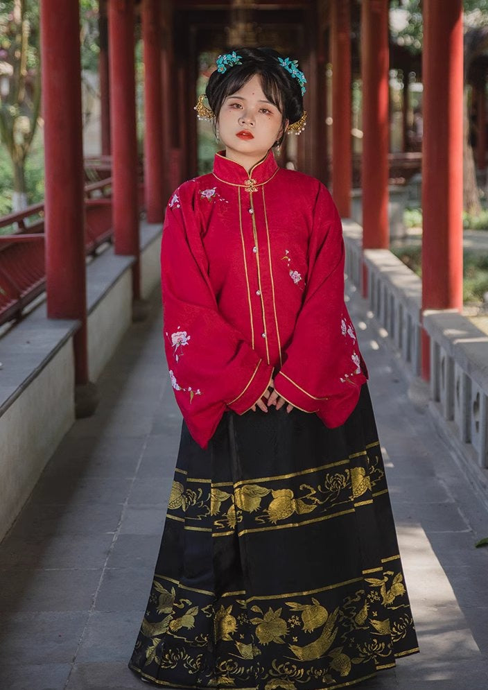 Floral Spirit | 3 Colors Plus Hanfu Shirt (花灵儿)