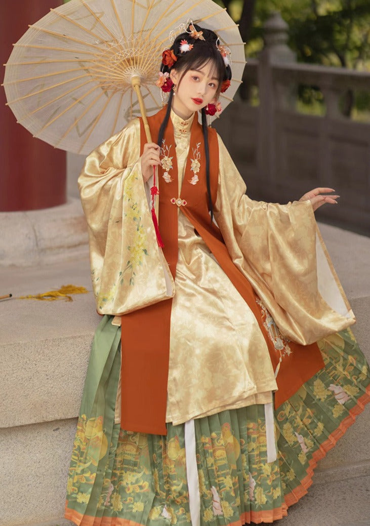 Moon Rabbit | 3-Pieces Hanfu Dress (月桂兔)