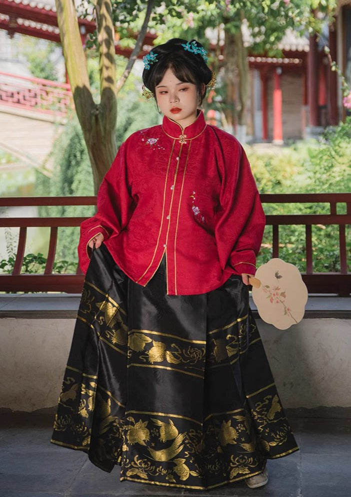 Floral Spirit | 3 Colors Plus Hanfu Shirt (花灵儿)