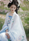Lotus Fairy | 4-Pieces Embroidered Gown (青荷扶摇)