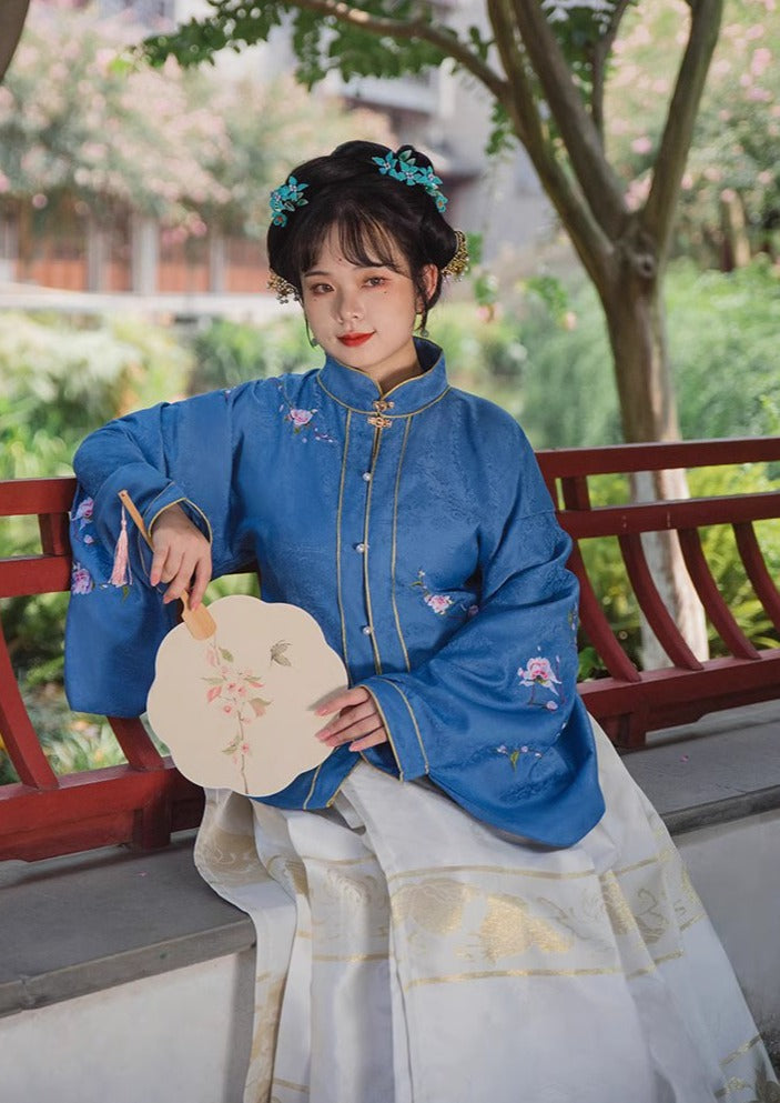 Floral Spirit | 3 Colors Plus Hanfu Shirt (花灵儿)