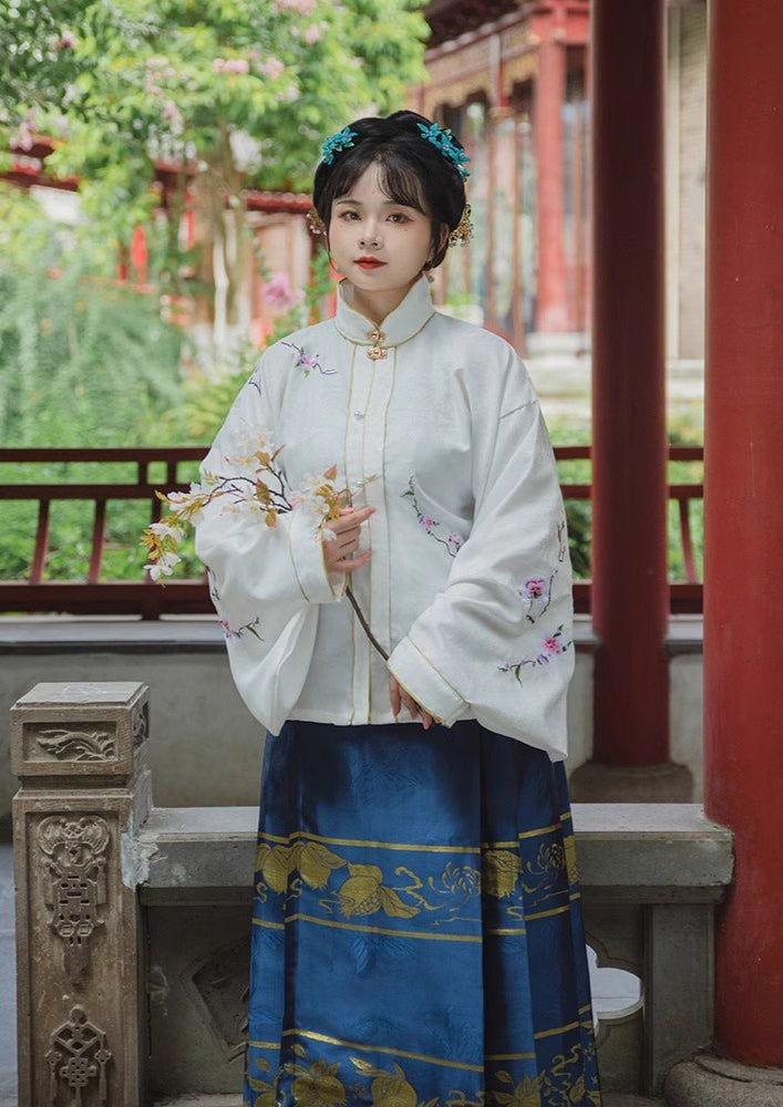 Floral Spirit | 3 Colors Plus Hanfu Shirt (花灵儿)