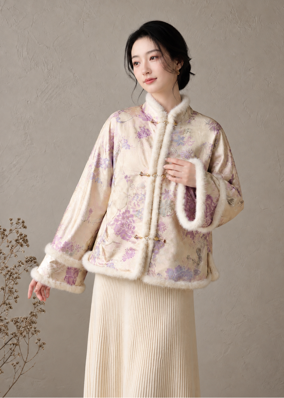Golden Empress | New Chinese Style Jacket (倾城)