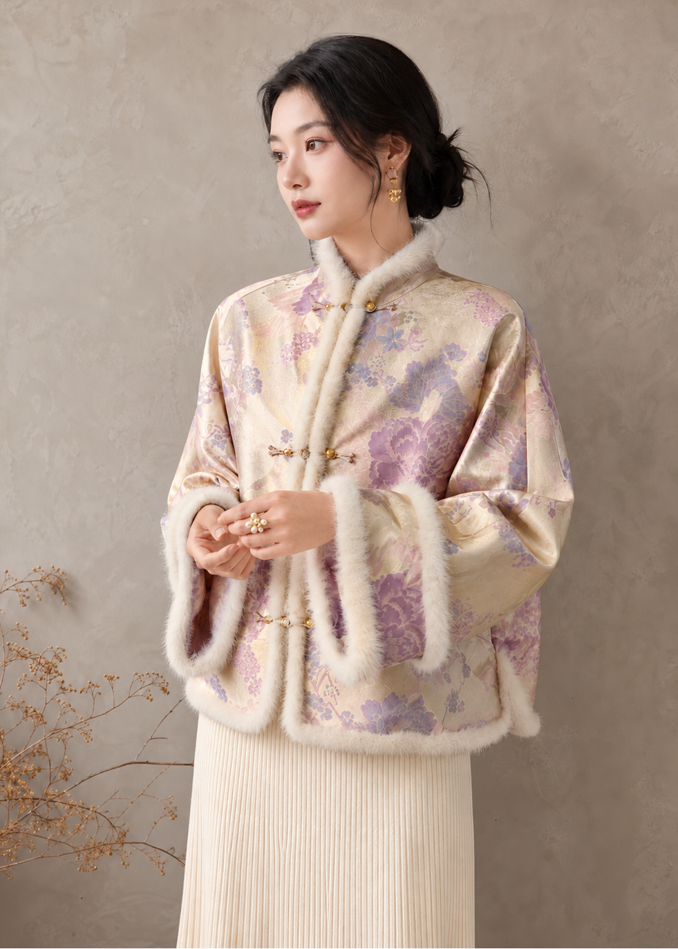 Golden Empress | New Chinese Style Jacket (倾城)