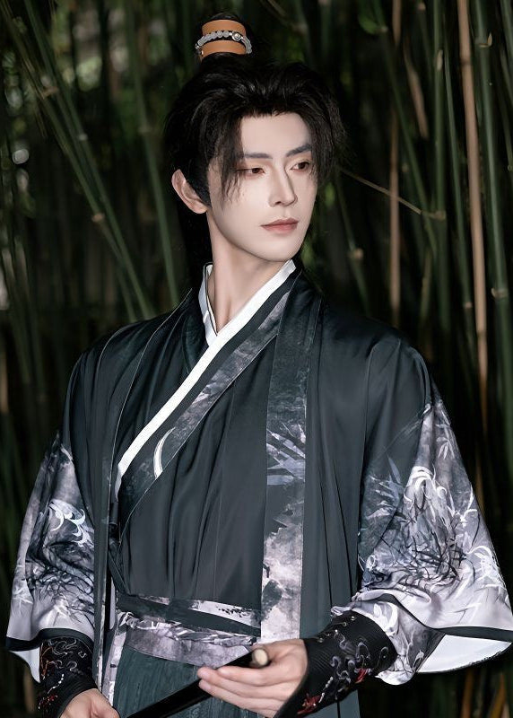 Seeking Serenity | Unisex 5-Piece Hanfu Set (寻幽)