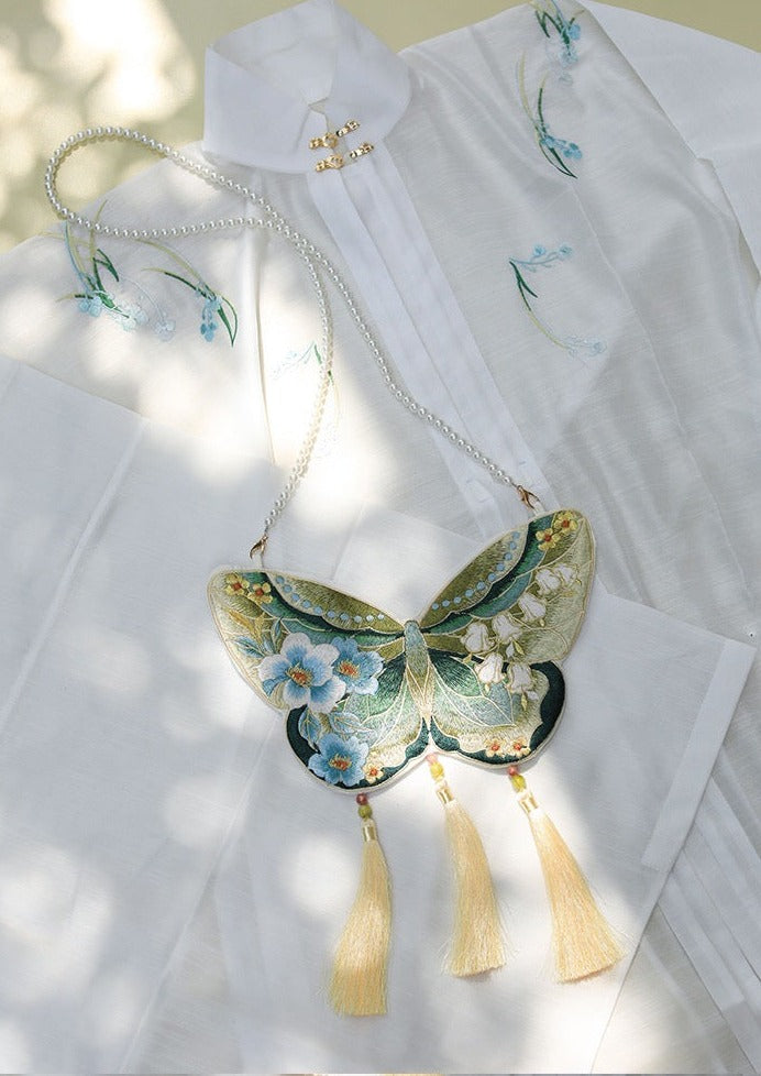 Butterfly | Double-Sided Embroidered Purse