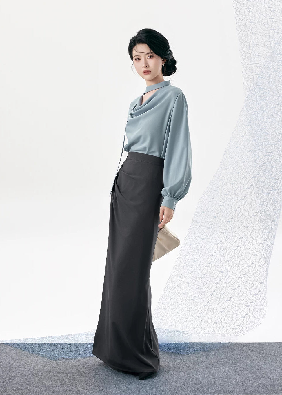 Frosted Shoal | Modern 2-Piece Set (寒汀)