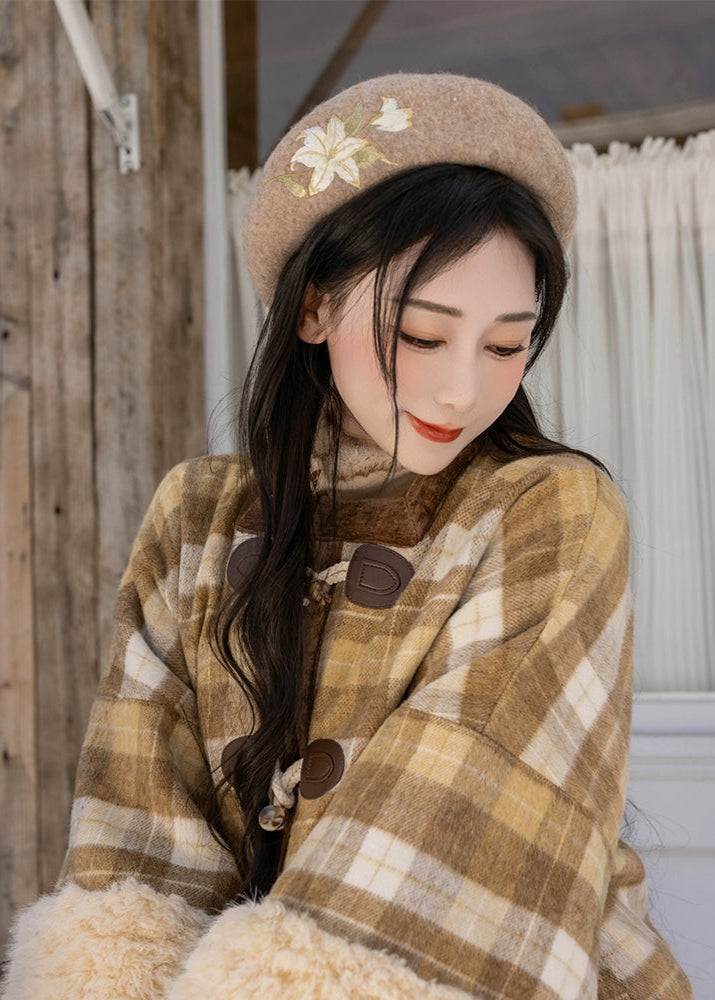 Wheat | 5-Colors Modern Wool Beret Hat (稻香)