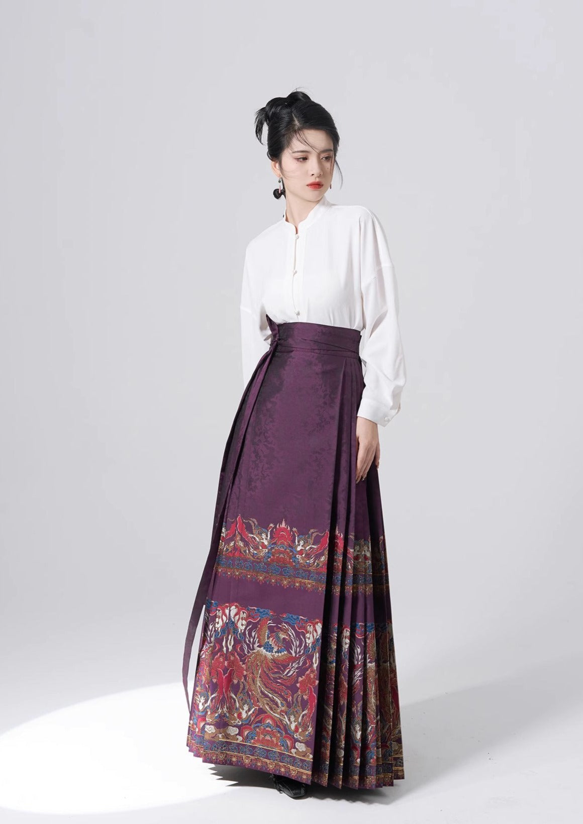 Phoenix | Modern Ma Mian Skirt (凤染)
