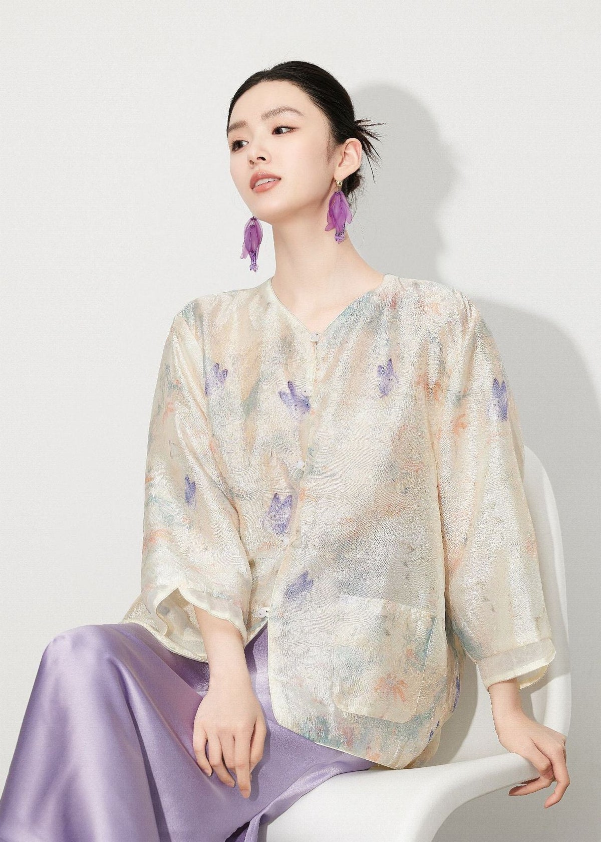 Butterfly Flower | New Chinese Style 2-Piece Set (蝶恋花)