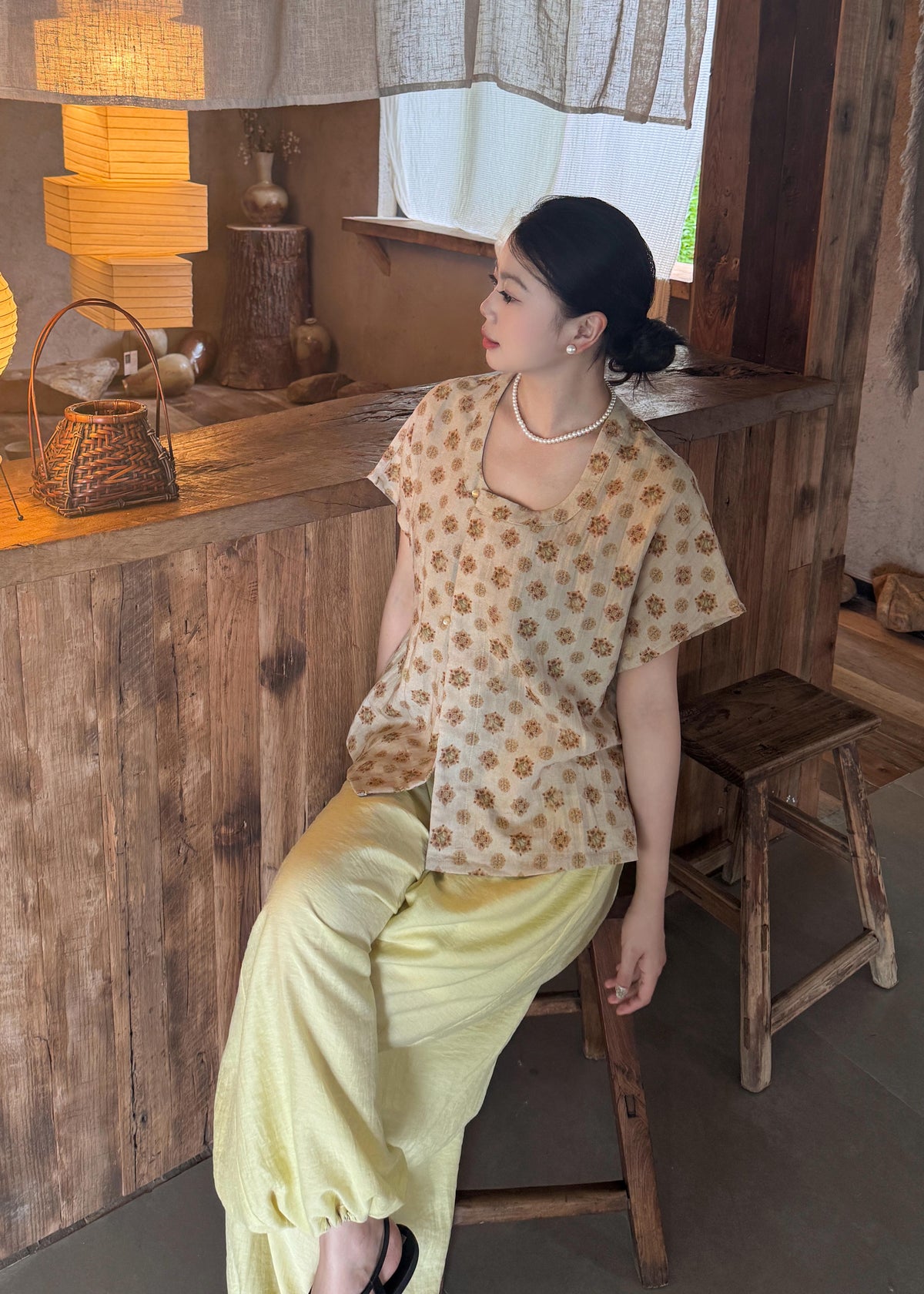 Camisa interior y pantalones Hanfu masculino/unisex para todas las estaciones (汉服中衣)