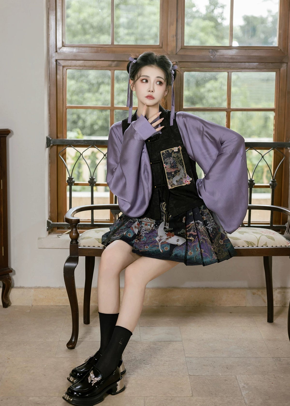 Fairy Deer | 6-Color Modern Short Ma Mian Skirt Collection (仙麓影)