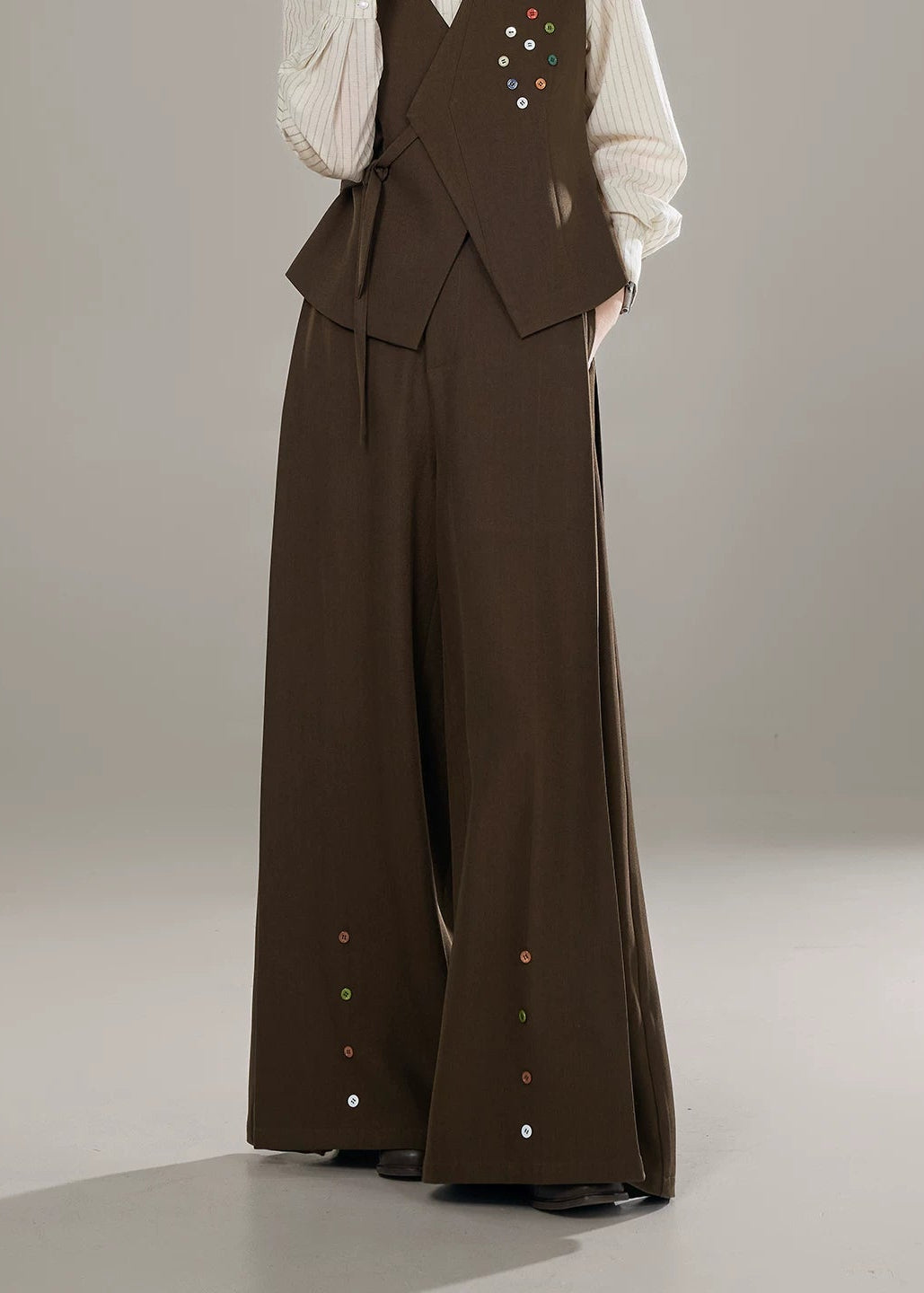 Breeze Tale | Modern 3-Piece Pants Set (揽风叙)