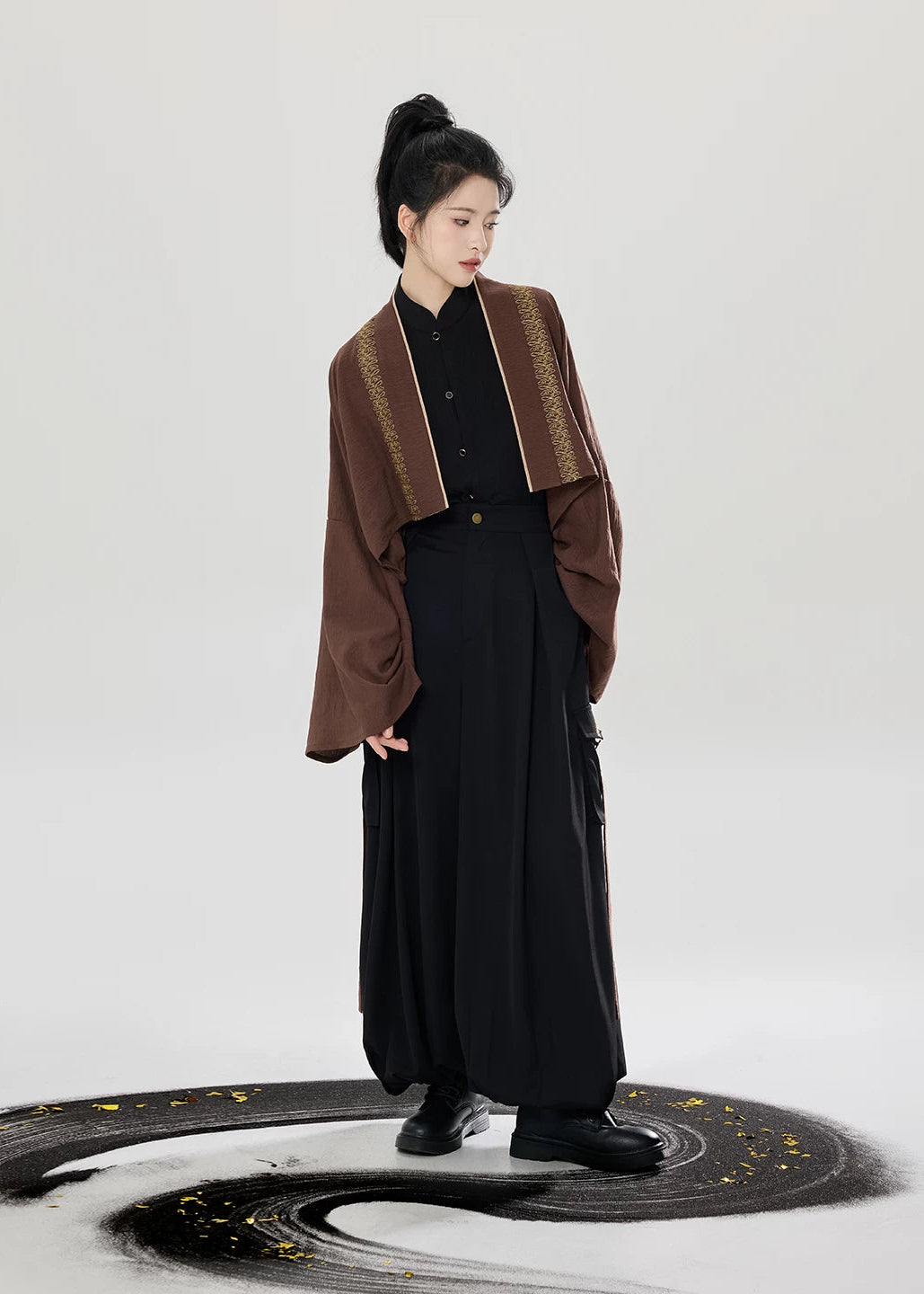 Nightfall Cypress | Modern 3-Piece Hanfu (夜归柏)