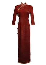 Wine | Red Qipao Dress (醉人红)
