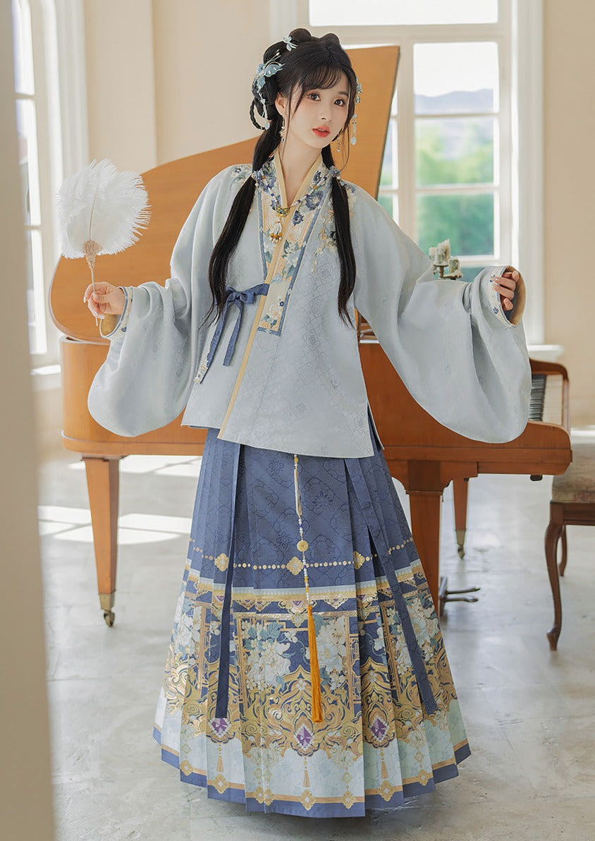 Octagon | 2-Pieces Ming Luxury Hanfu (八角景)