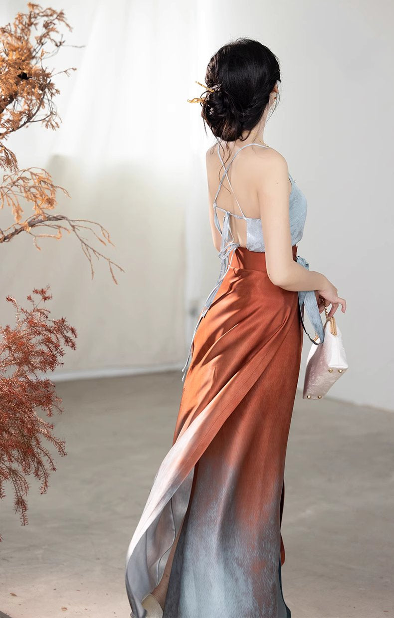 Underglaze Red | Modern 3-Pieces Set (釉里红)