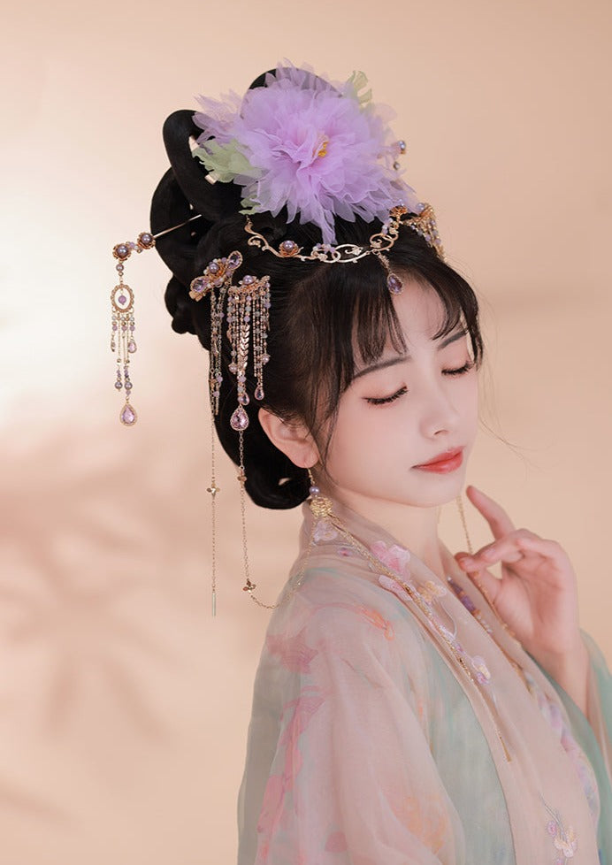 Peony | Flower Hairclip (赏牡丹)