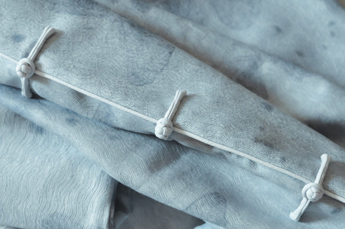 Blue Butterfly | 1930s Hong Kong Style Qipao (蓝蝶梦)