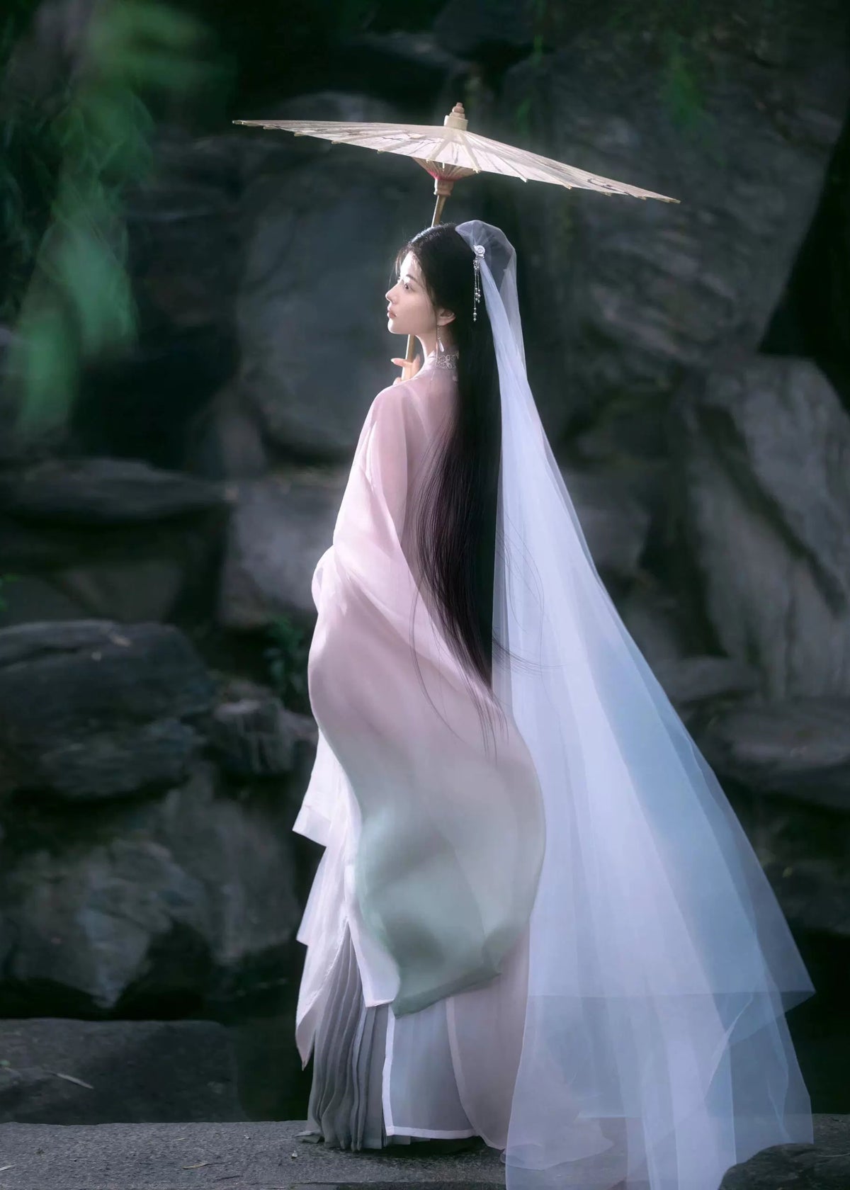Jade Guanyin | 4-Piece Hanfu (玉观音)