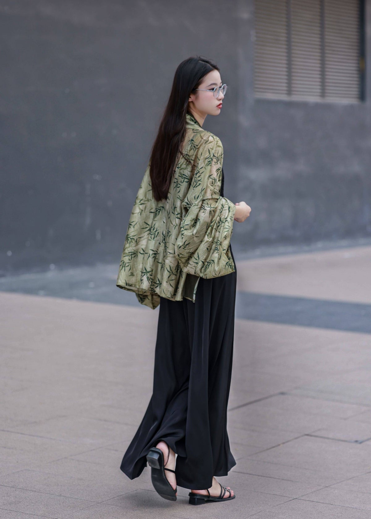 Noir Ink | Modern 3-Piece Set Jacket Tank Top & Pants (玄墨)
