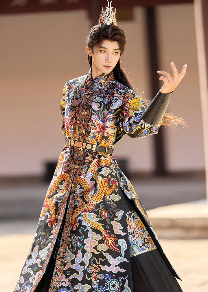 Ming Commander | Uni-Sex 4-Pieces Embroidered Flying Fish Hanfu (明千户)