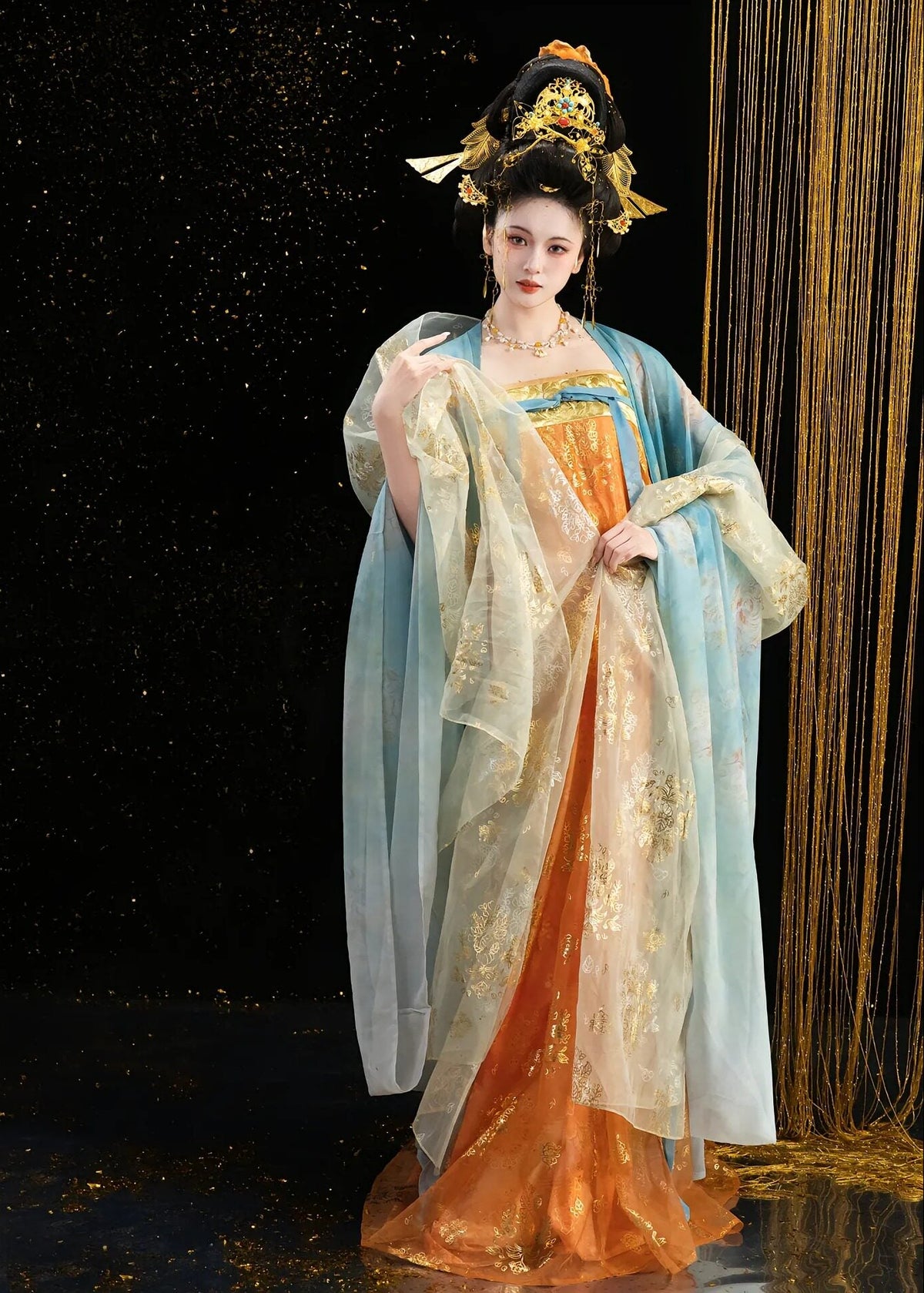 Peerless Beauty | 3-Piece Plus Hanfu (倾世)