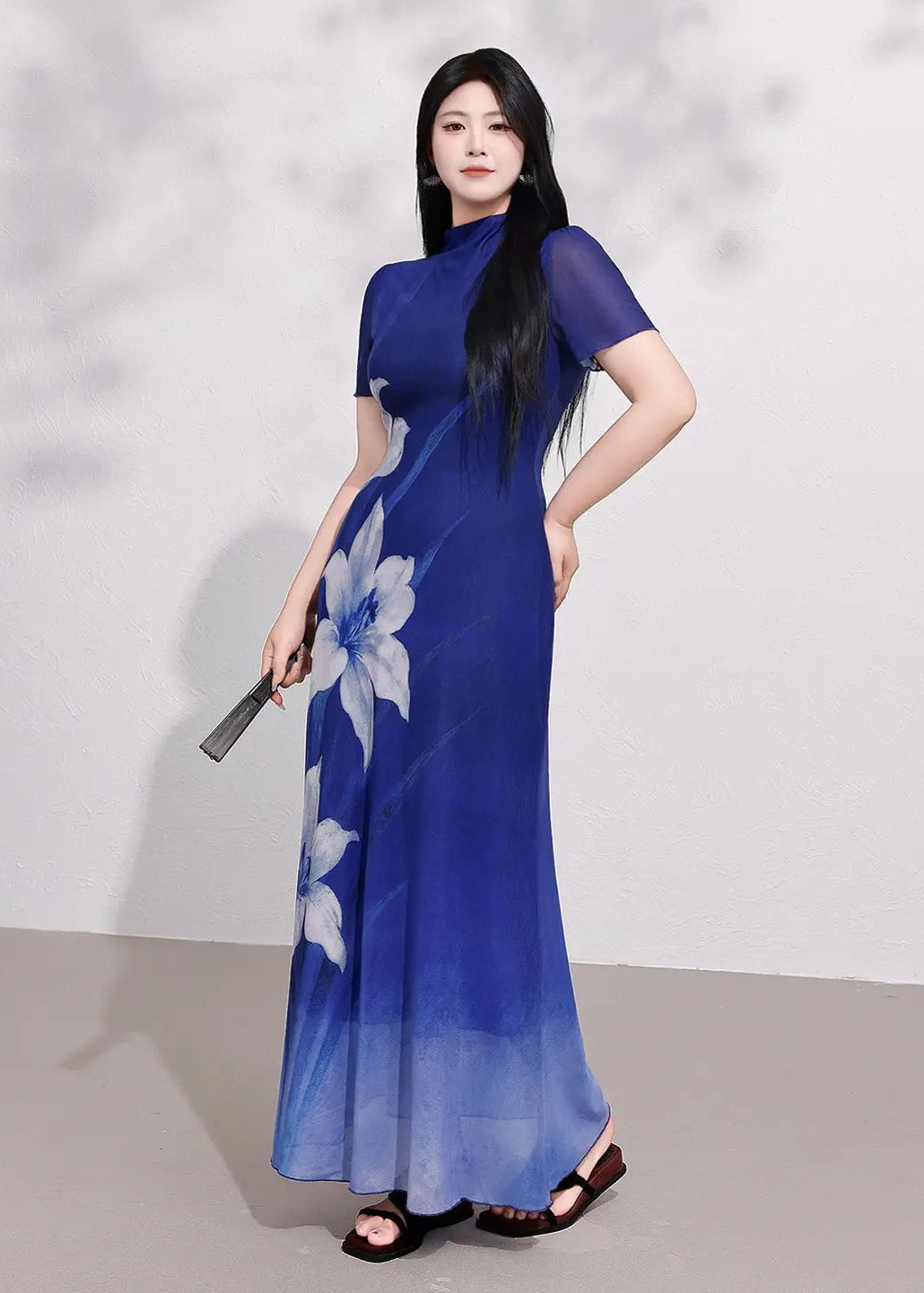Orchid Pavilion | Maxi Modern Plus Qipao (兰亭)