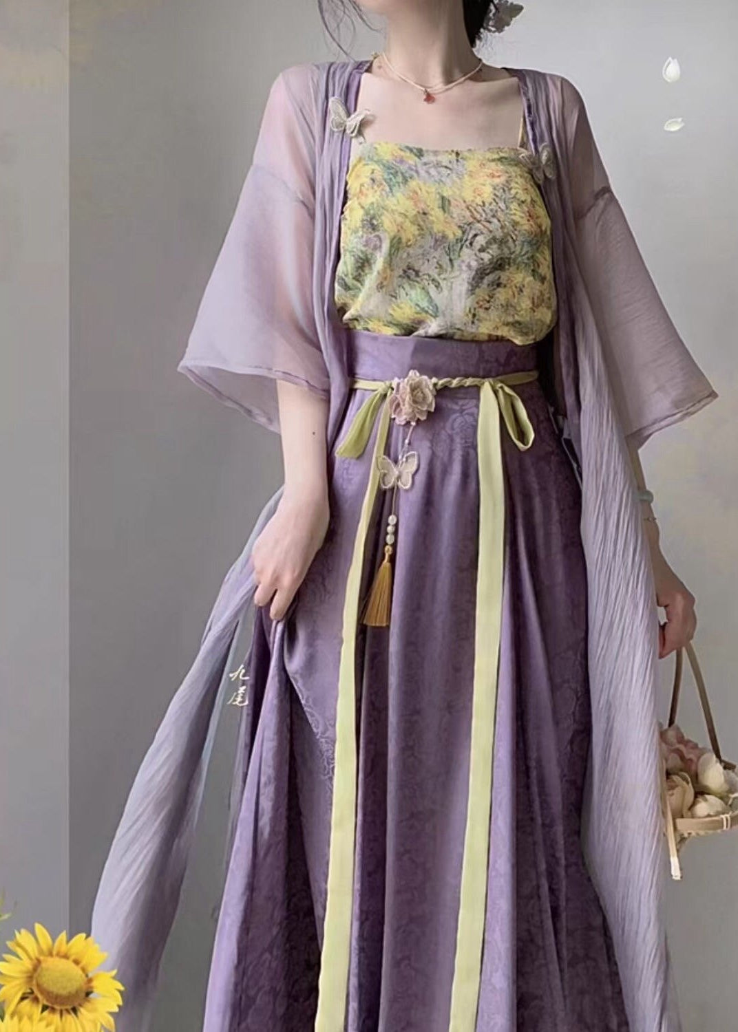 Violet Mist | 3-Pieces Plus Hanfu (紫气)