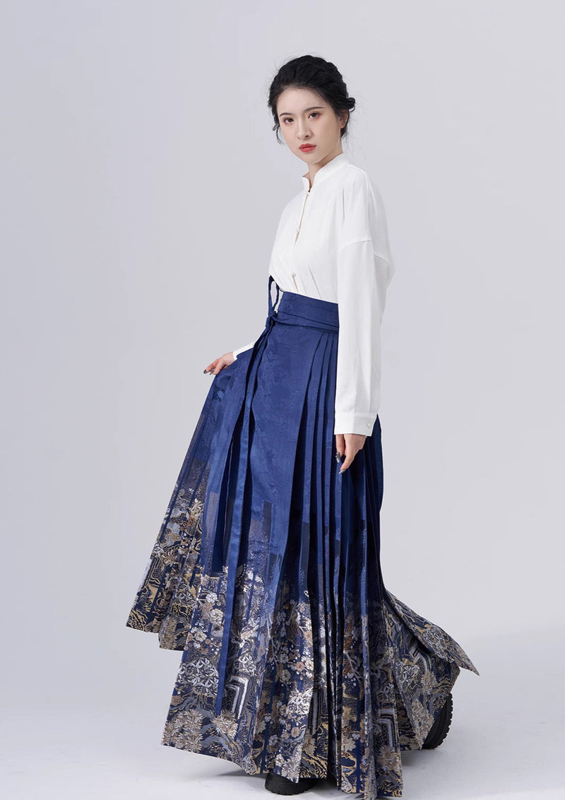 After The Snow | Modern Ma Mian Skirt (霜雪初晴)