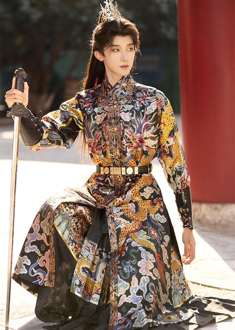 Ming Commander | Uni-Sex 4-Pieces Embroidered Flying Fish Hanfu (明千户)