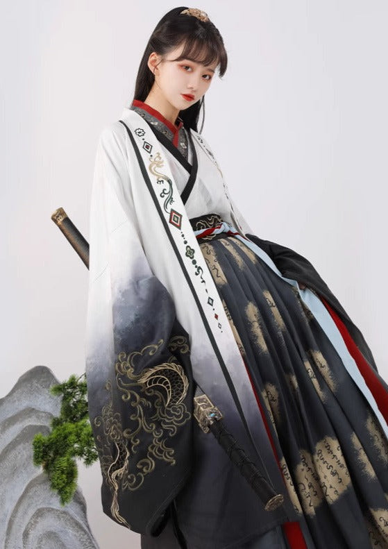 Flame Dragon | 4-Pieces Unisex Hanfu (独步惊华)