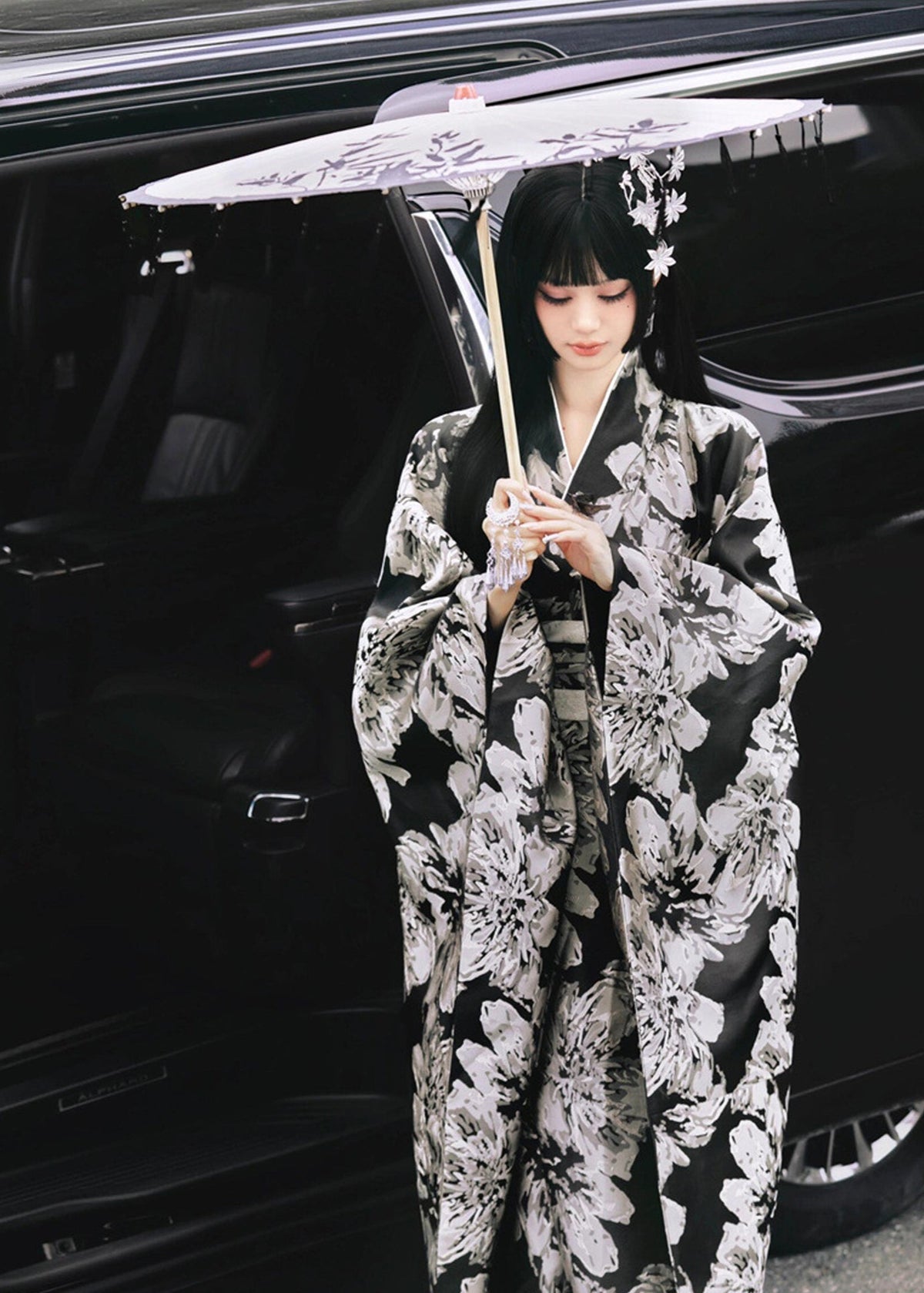 Nightfall | 2-Piece Custom Asian Kimono (夜幕)