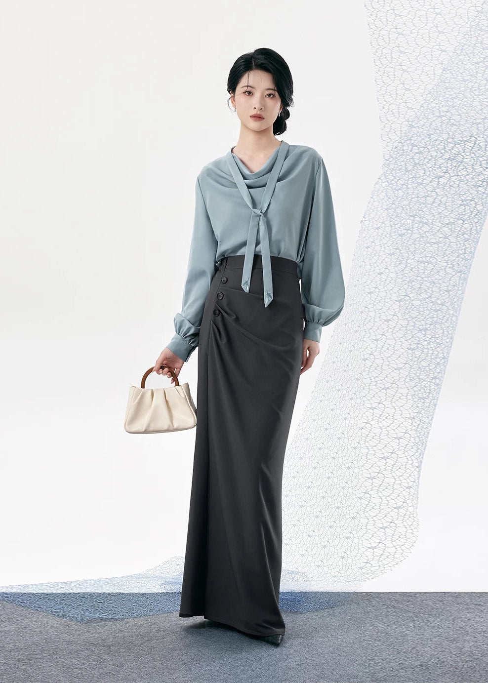 Frosted Shoal | Modern 2-Piece Set (寒汀)
