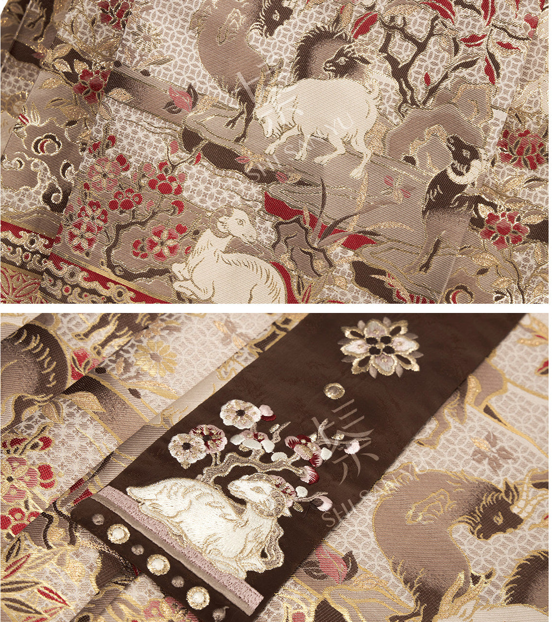 Serpiente espiritual | 4 piezas 2025 Año Nuevo Ming Hanfu (灵蛇守岁)