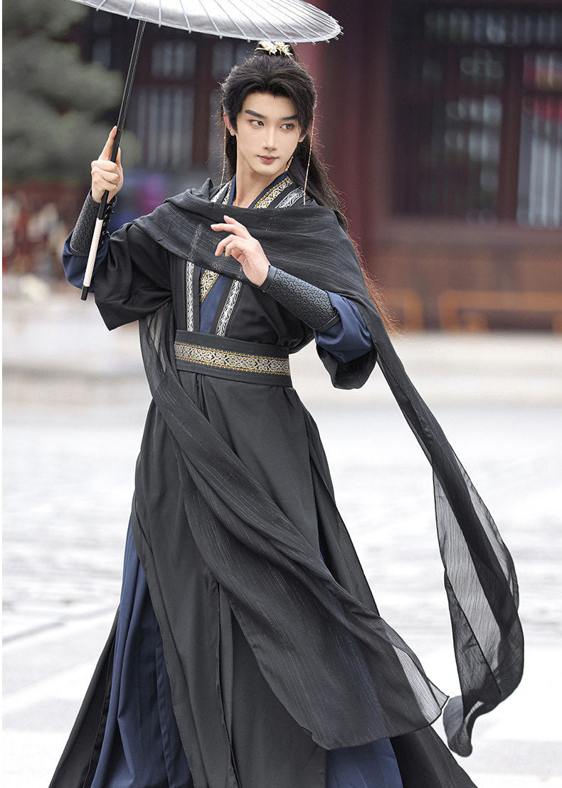Mortal World | 5-Piece Unisex Hanfu (红尘)