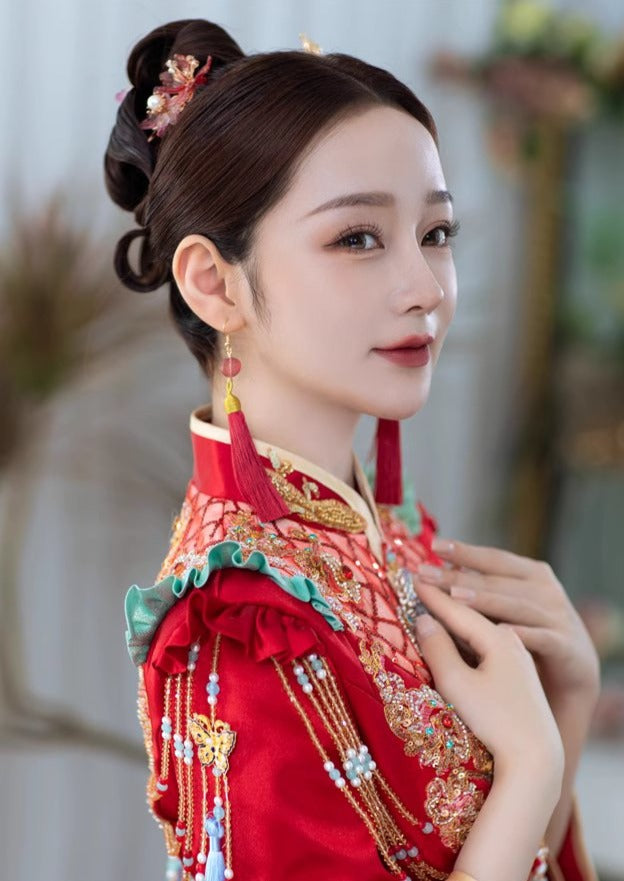 Chinese Knot | Bridal Hair Pieces (中国结)