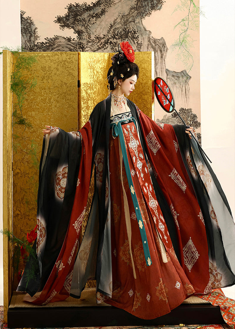 Blissful Tang | 3-Pieces Hanfu (极乐盛唐)