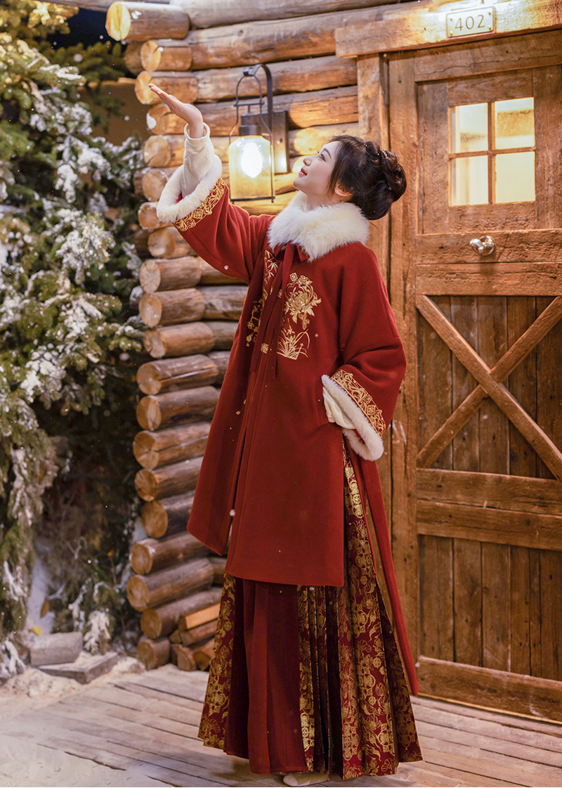 Yearly Bloom | Modern 4-Piece Mamian Dress Set (年年)