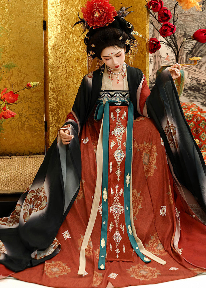 Blissful Tang | 3-Pieces Hanfu (极乐盛唐)