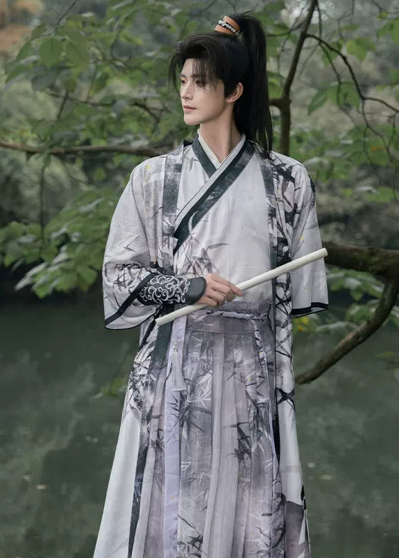 Seeking Serenity | Unisex 5-Piece Hanfu Set (寻幽)