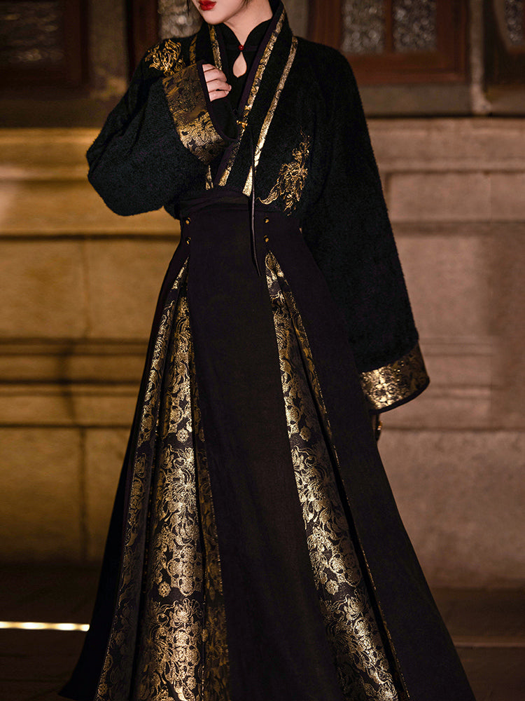 Yearly Bloom | Modern 3-Piece Mamian Set (年年)