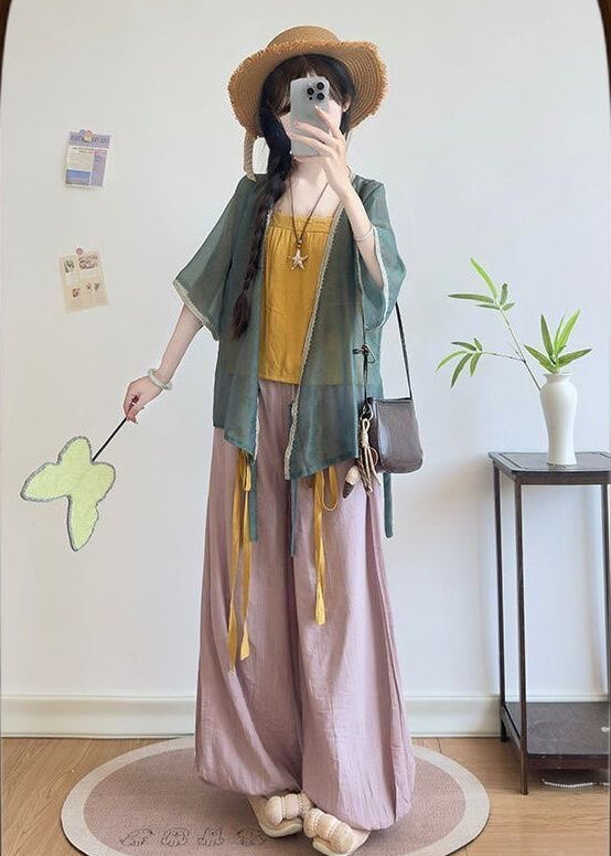 Summer Harvest | 3-Piece Plus Pants Set (夏禾)