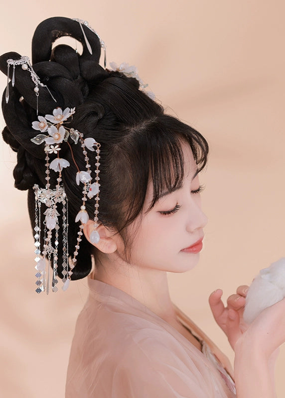 Pear Blossoms | 2-Piece Pear Flower Hairclips (见梨花)