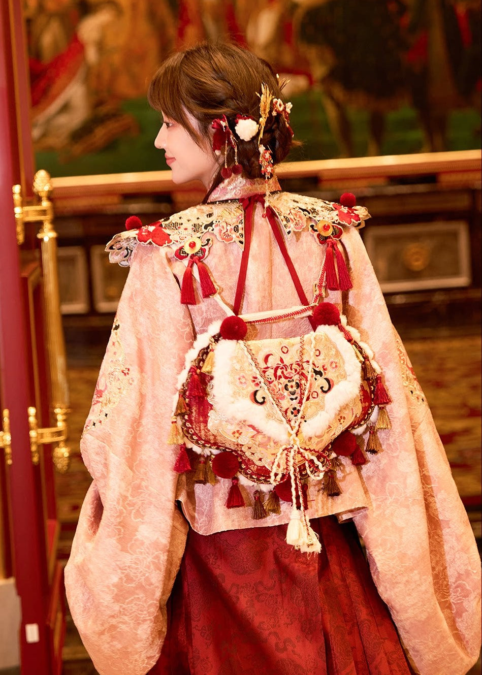 Serpiente espiritual | 4 piezas 2025 Año Nuevo Ming Hanfu (灵蛇守岁)