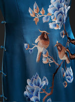 Magnolia | Silk Custom Made Qipao (宝玉兰)