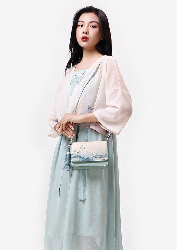 Mountains | Chinese Style Purse (山河图)