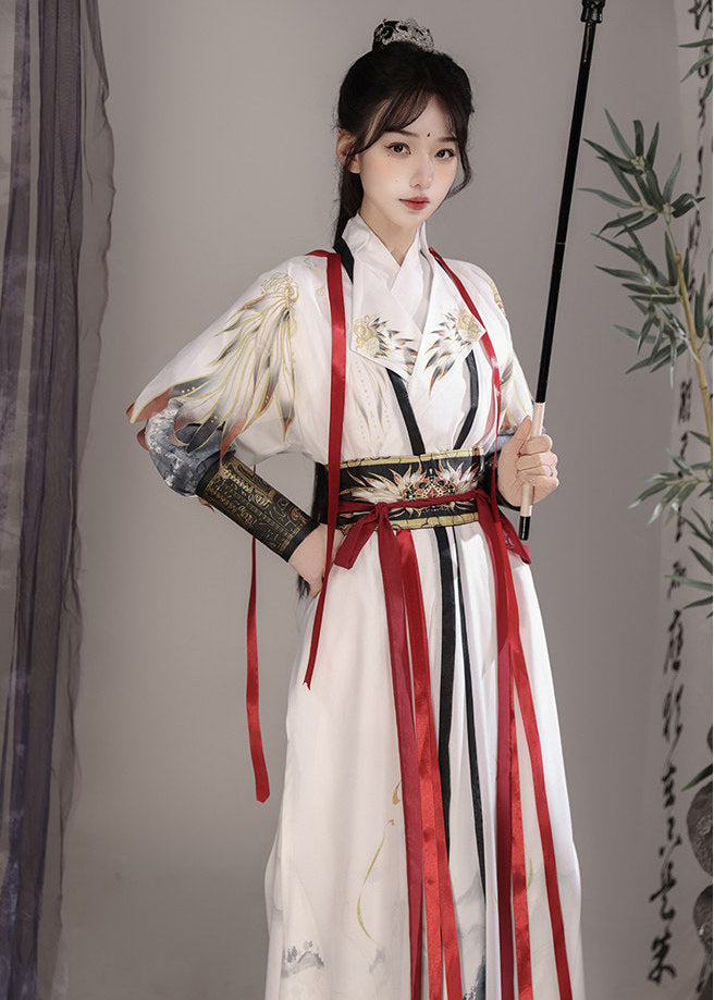 Cloud Crane | 4-Piece Unisex Plus Hanfu (云中鹤)