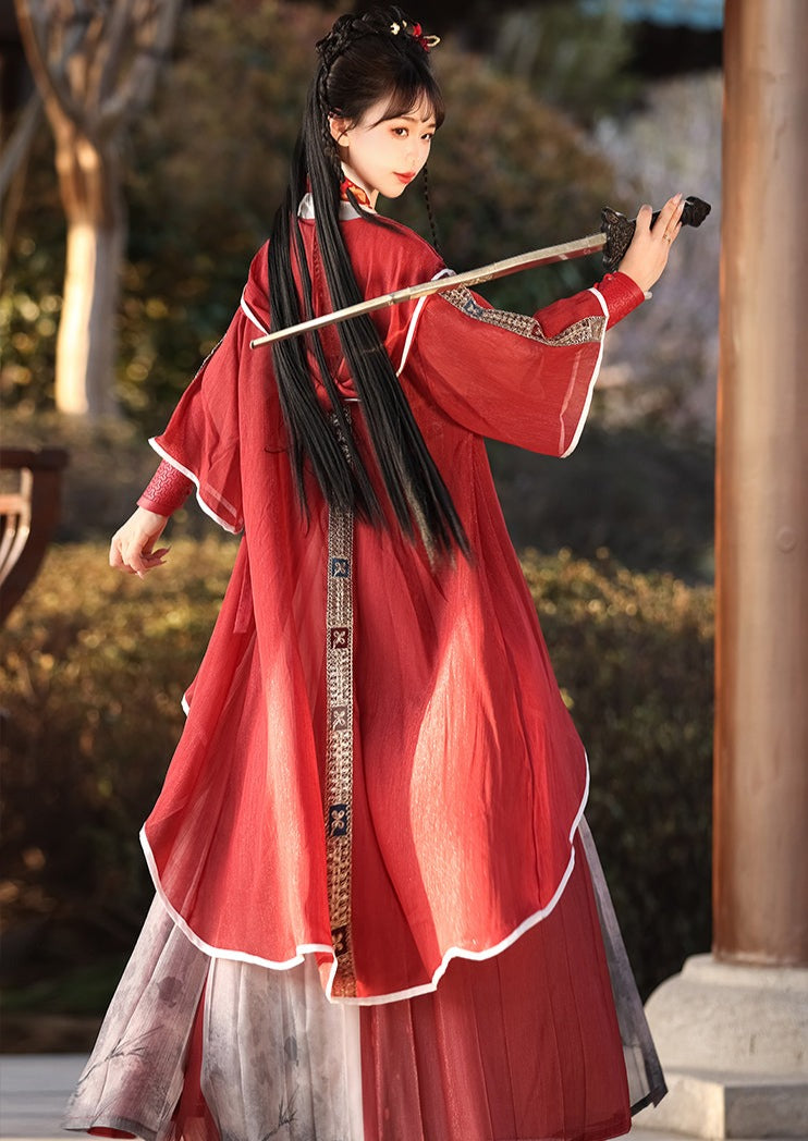 Incomparable | Conjunto Hanfu unisex de 6 piezas (绕指柔)
