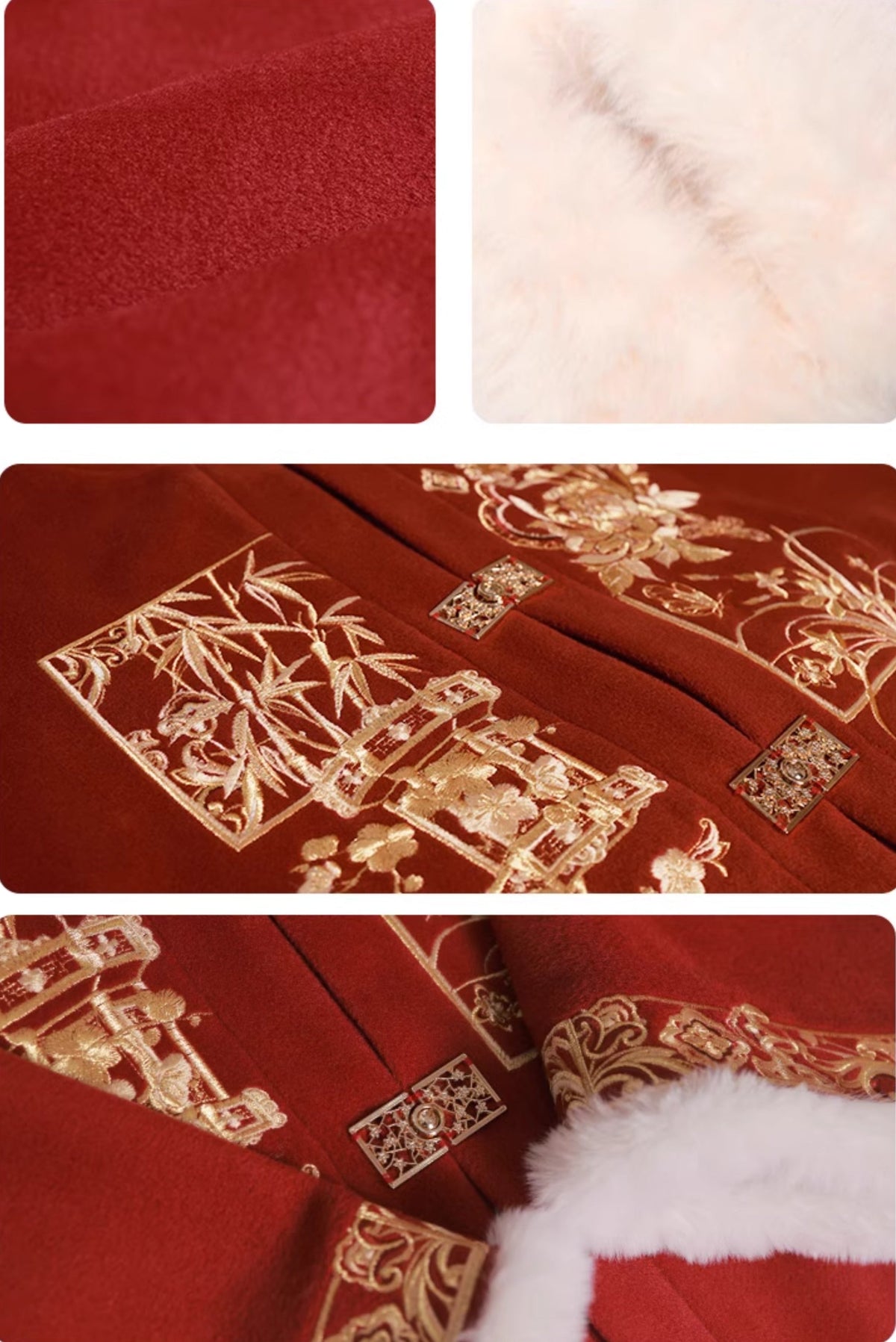 Yearly Bloom | Modern 4-Piece Mamian Dress Set (年年)